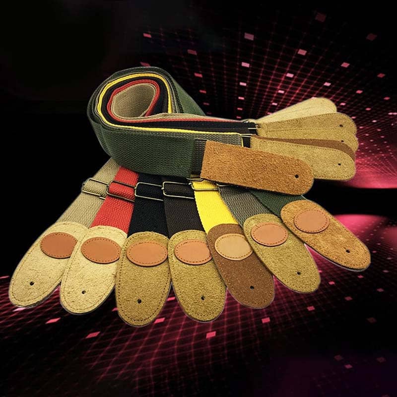 Sangle de guitare universelle en Nylon réglable