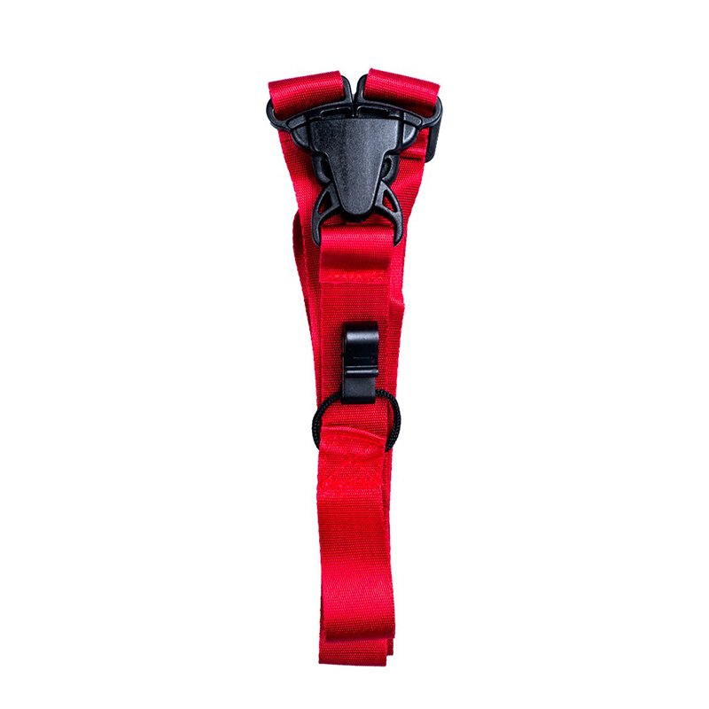 Sangle de ukulele avec crochet - sangle réglable en Nylon couleur rouge