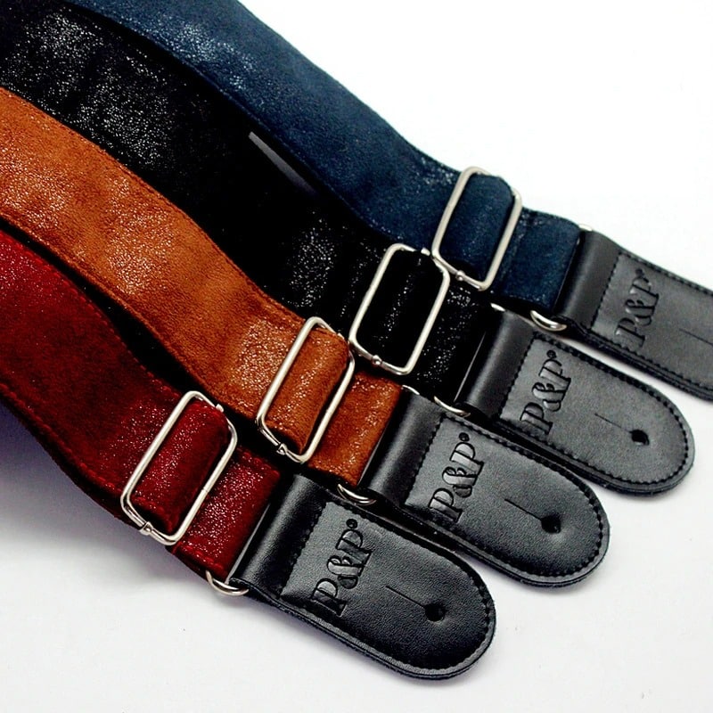 Sangle mince en cuir lavé 4 couleurs
