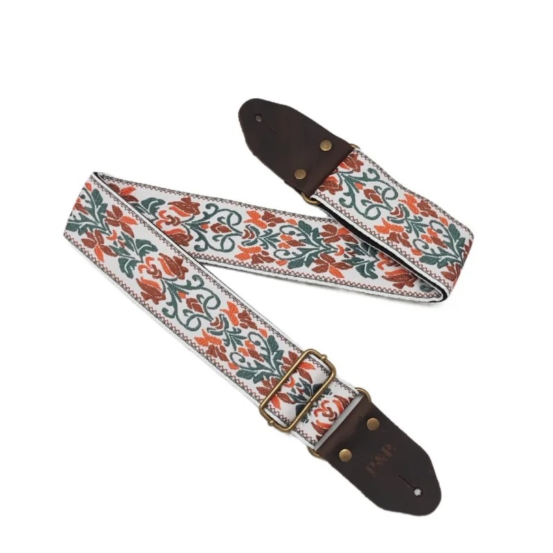 Sangle motifs jacquard rétro - modele 2