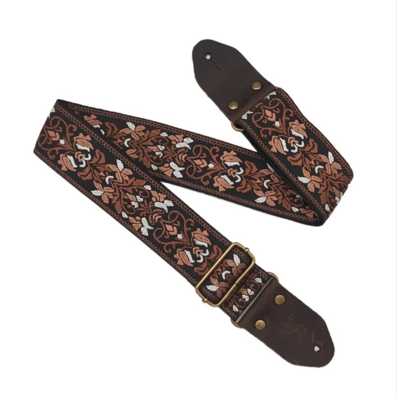 Sangle motifs jacquard rétro - modele 4