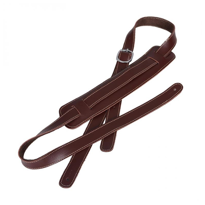Sangle réglable pour guitare électrique acoustique couleur marron
