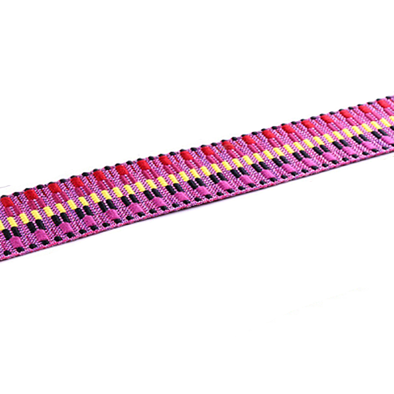 modèle rose fuschia - Sangle ethno chic pour guitare classique