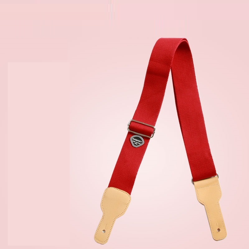 Sangle en coton aux couleur rouge
