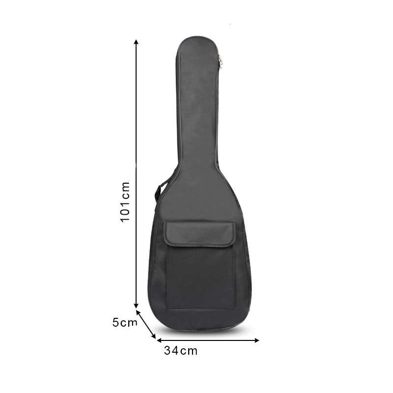 dimensions Housse guitare résistante et imperméable tissu Oxford 600D pour guitare classique