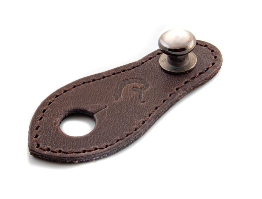 Adaptateur Jack de Sangle Guitare “Straplink Cuir Nomade” - coculelur marron