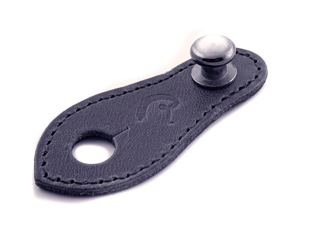Adaptateur Jack de Sangle Guitare “Straplink Cuir Nomade” - coculelur noir